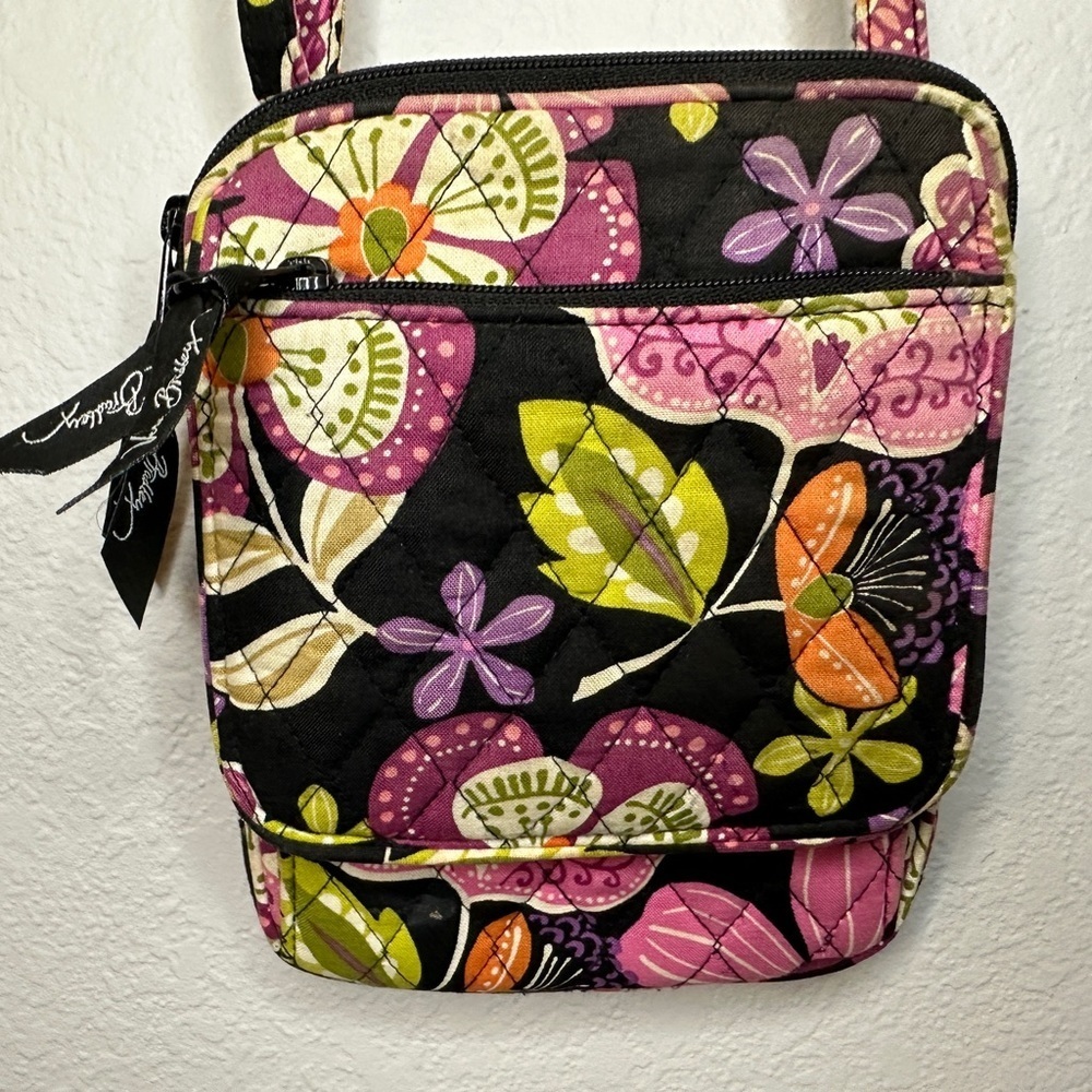 Vera Bradley Retired "Pirouette Pink" Mini Hipster Crossbody Bag Winter 2015
